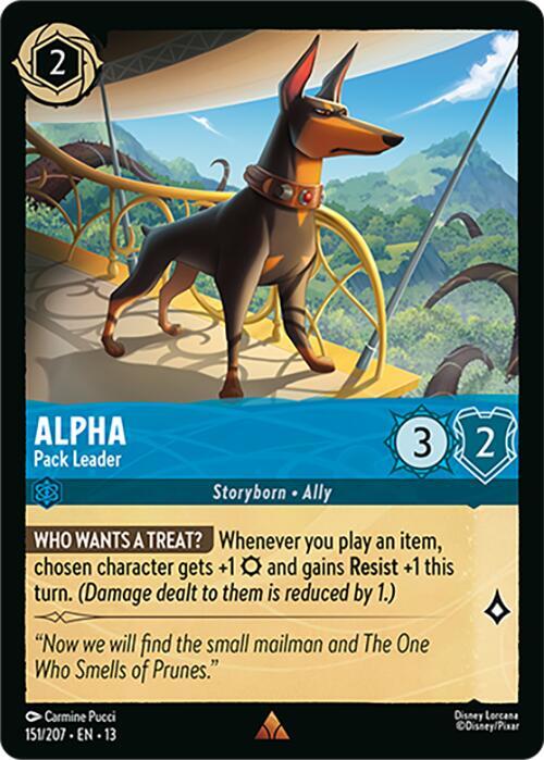 Alpha - Pack Leader 13 151/207 Rare