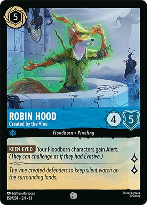 Robin Hood - Created by the Vine 13 159/207 Common