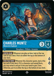 Charles Muntz - Obsessive Explorer 13 162/207 Super Rare