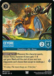 Eeyore - Hunny Scholar 13 164/207 Uncommon
