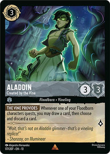 Aladdin - Created by the Vine 13 177/207 Rare