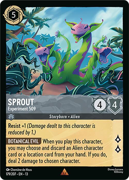 Sprout - Experiment 509 13 179/207 Rare