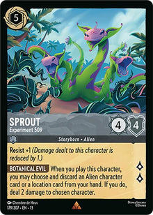 Sprout - Experiment 509 13 179/207 Rare