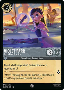 Violet Parr - Force Field Practice 13 183/207 Common