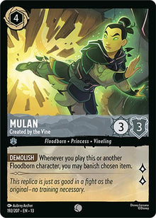 Mulan - Created by the Vine 13 192/207 Common