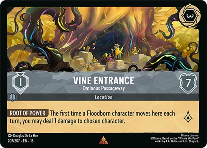 Vine Entrance - Ominous Passageway 13 207/207 Rare