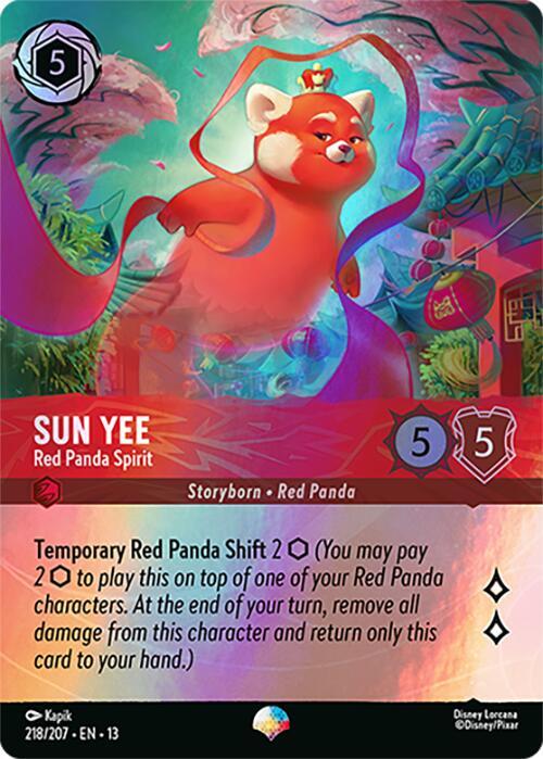 Sun Yee - Red Panda Spirit (Epic) 13 218/207 Epic