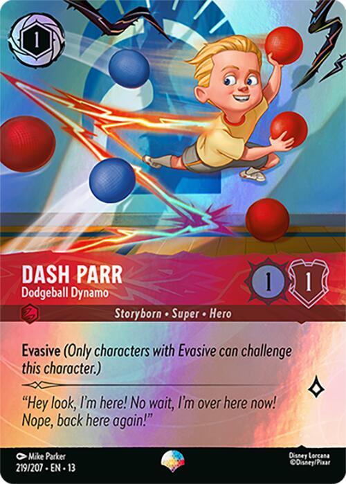 Dash Parr - Dodgeball Dynamo (Epic) 13 219/207 Epic