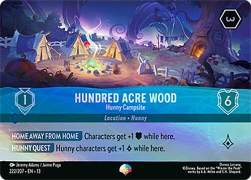 Hundred Acre Wood - Hunny Campsite (Epic) 13 222/207 Epic