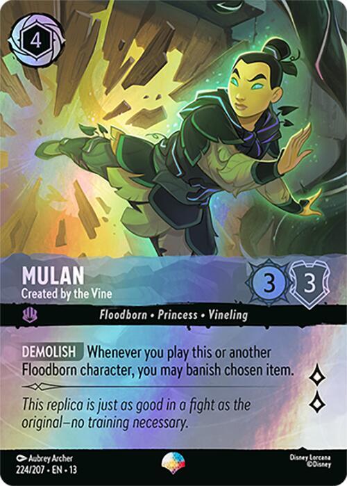Mulan - Created by the Vine (Epic) 13 224/207 Epic