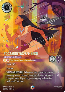 Pocahontas & Meeko - Adventurous Friends (Enchanted) 13 227/207 Enchanted