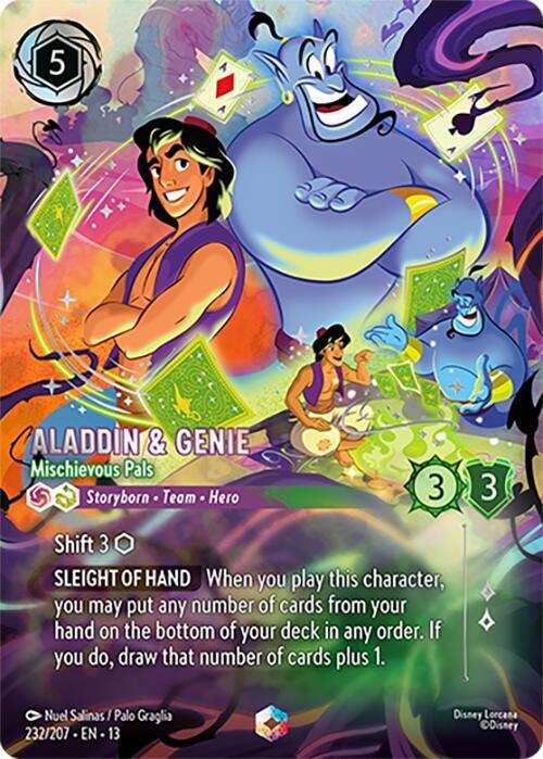 Aladdin & Genie - Mischievous Pals (Enchanted) 13 232/207 Enchanted