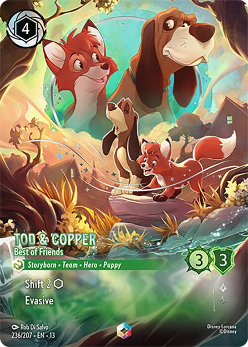 Tod & Copper - Best of Friends (Enchanted) 13 236/207 Enchanted