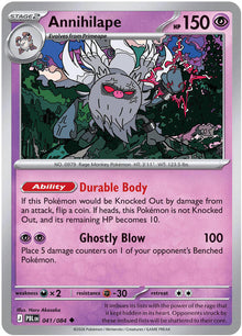 Annihilape PBL 041/084 Uncommon Reverse Holo