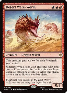 Desert Were-Worm HOB 92 R