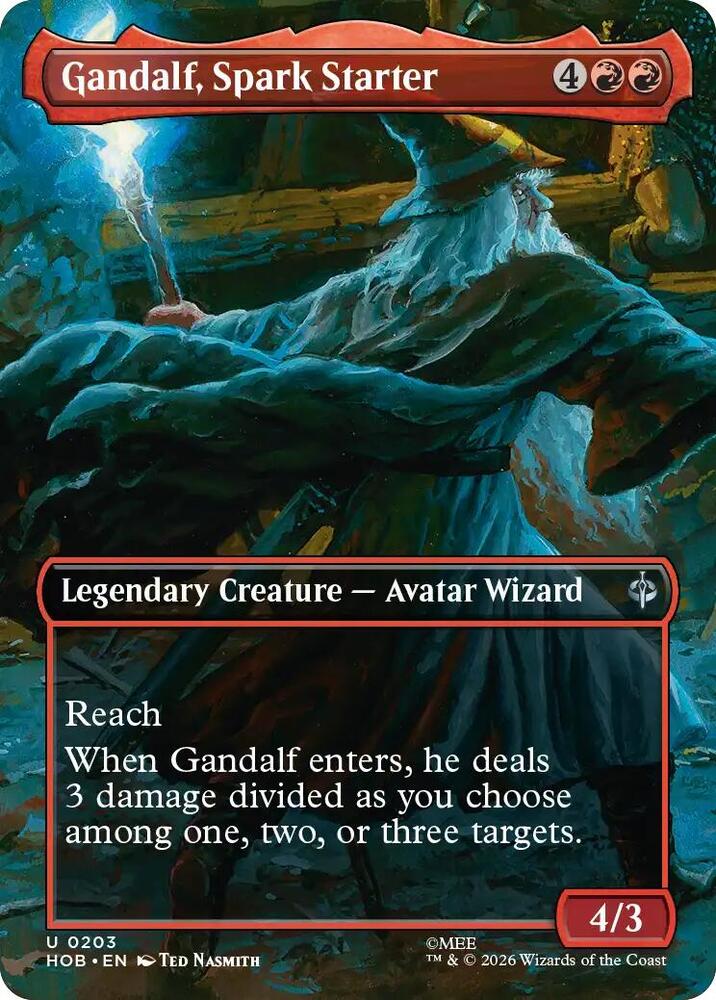 Gandalf, Spark Starter (Borderless) HOB 203 U