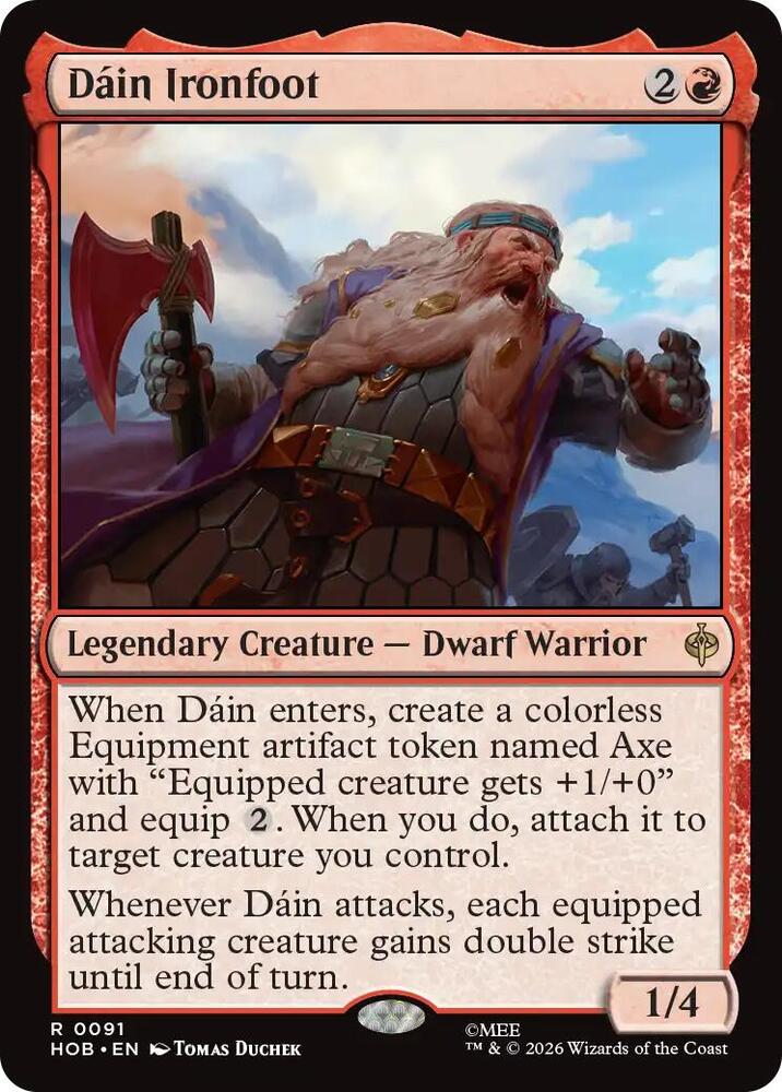 Dain Ironfoot HOB 91 R