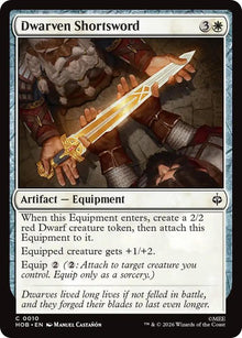 Dwarven Shortsword HOB 10 C