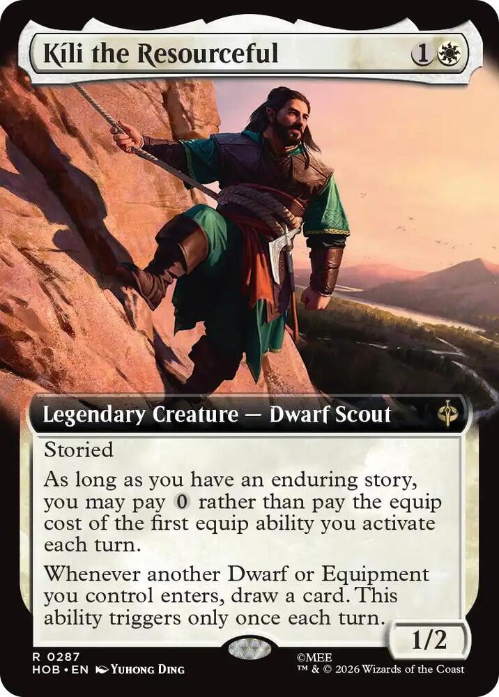Kili the Resourceful (Extended Art) HOB 287 R