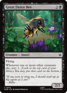 Great Fierce Bee HOB 73 C