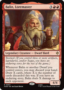 Balin, Loremaster HOB 87 R