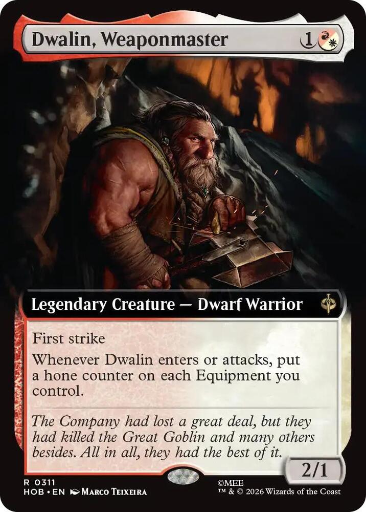 Dwalin, Weaponmaster (Extended Art) HOB 311 R
