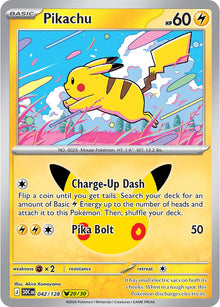 Pikachu 30C 042/128 Holo
