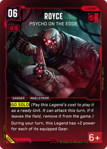 Royce - Psycho on the Edge (MS01) B004 Rare