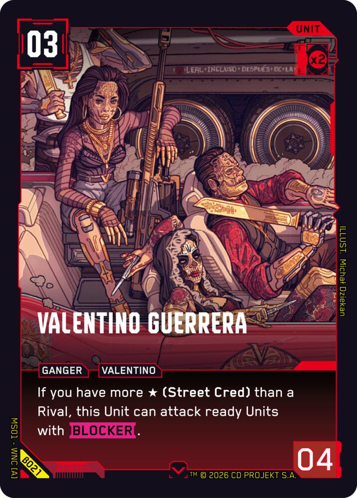 Valentino Guerrera B021 Common