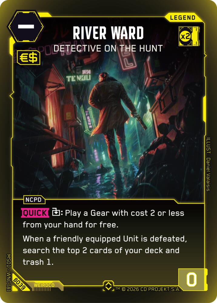 River Ward - Detective on the Hunt (Rare) B039 Rare
