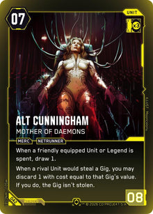 Alt Cunningham - Mother of Daemons (MS01) B042 Rare
