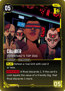 Caliber - Totentanz's Top Dog (MS01) B044 Rare