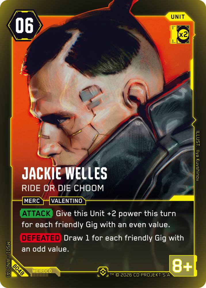 Jackie Welles - Ride or Die Choom B048 Epic