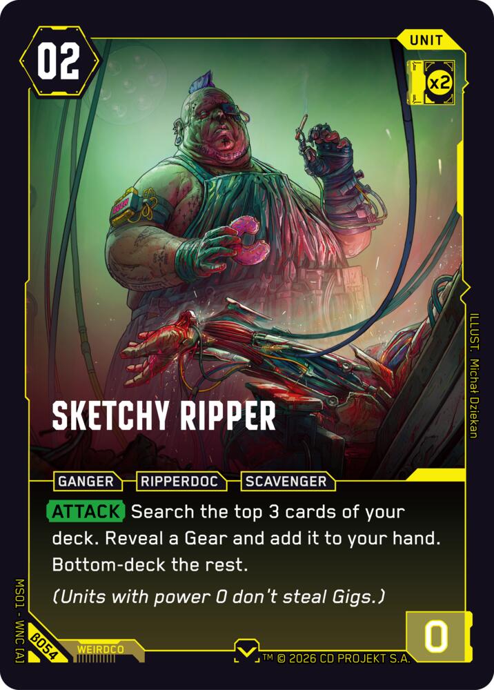 Sketchy Ripper B054 Common
