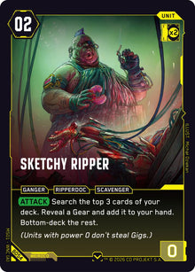 Sketchy Ripper (MS01) B054 Common