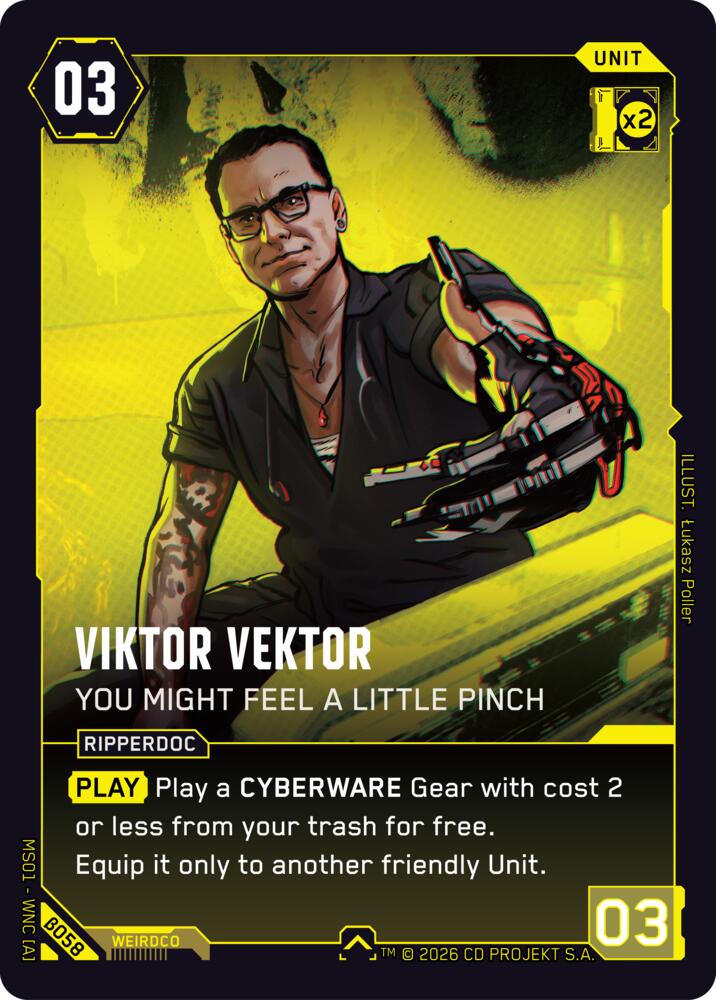 Viktor Vektor - You Might Feel a Little Pinch B058 Uncommon