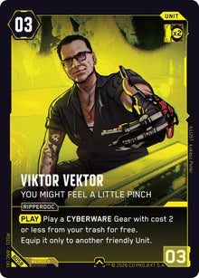 Viktor Vektor - You Might Feel a Little Pinch (MS01) B058 Uncommon