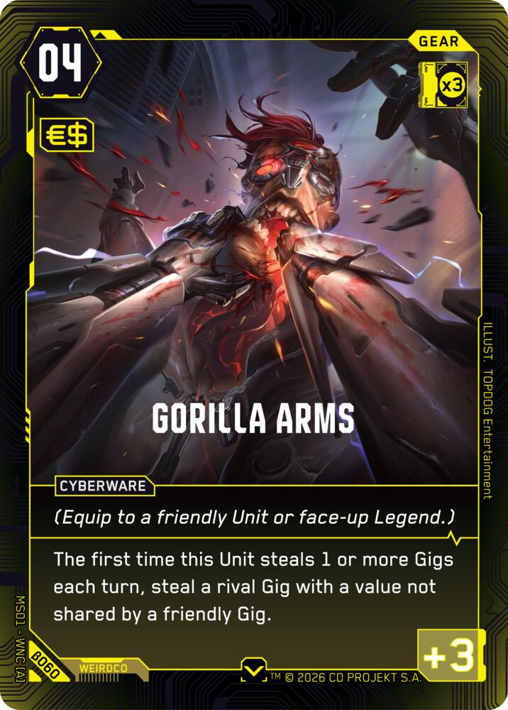 Gorilla Arms B060 Common