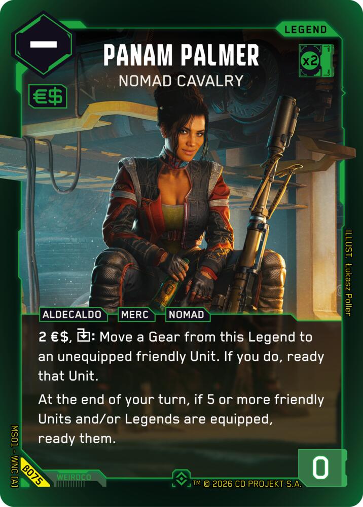Panam Palmer - Nomad Cavalry (Epic) B075 Epic