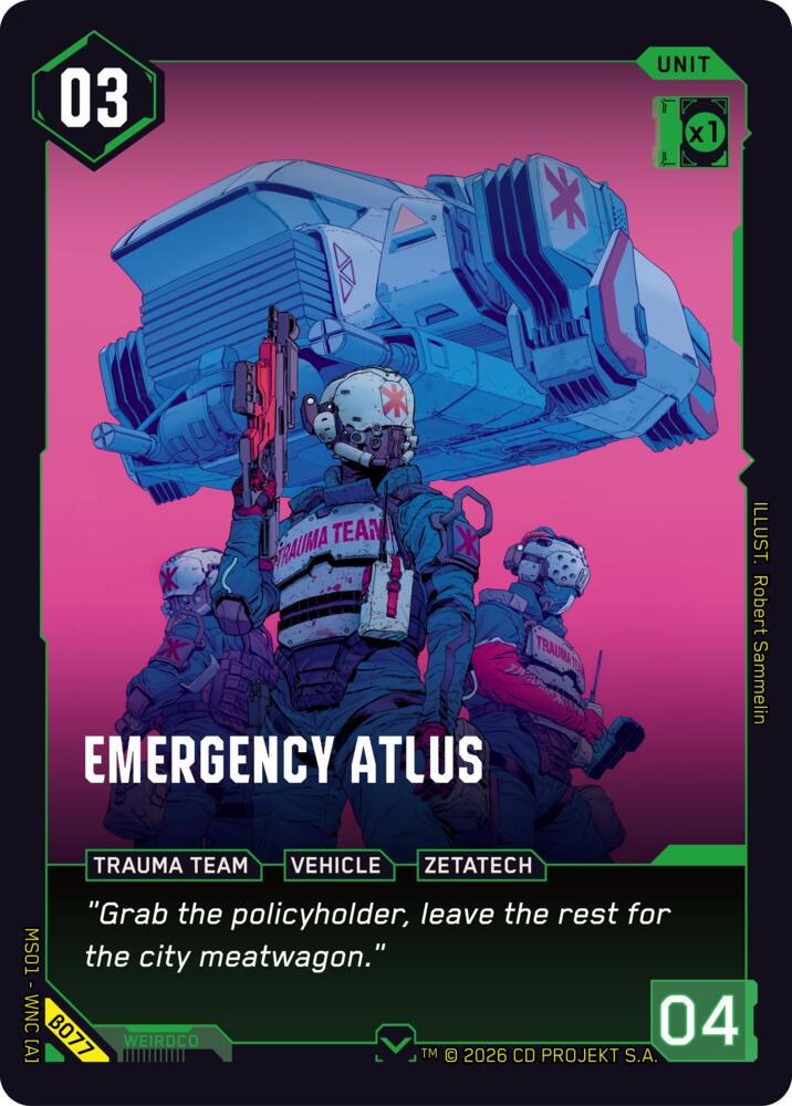 Emergency Atlus B077 Common