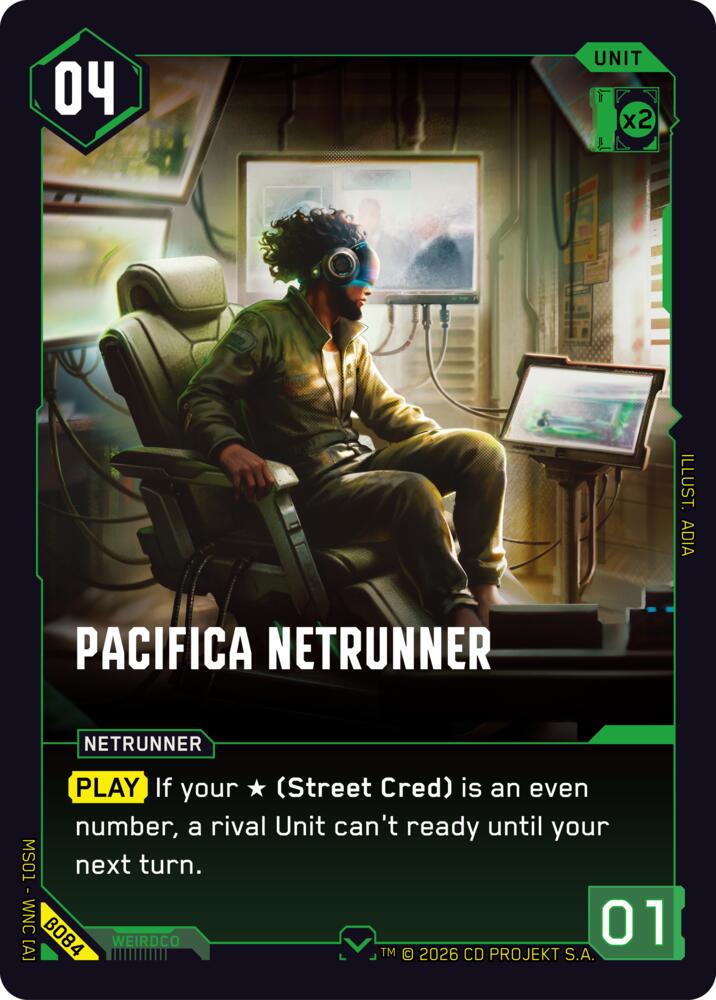 Pacifica Netrunner B084 Common