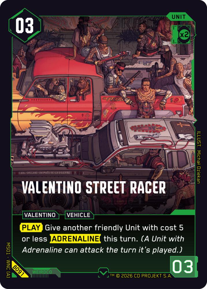 Valentino Street Racer B091 Common