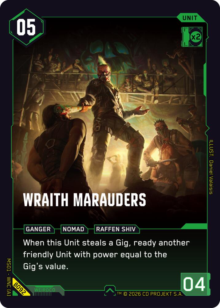 Wraith Marauders B092 Uncommon