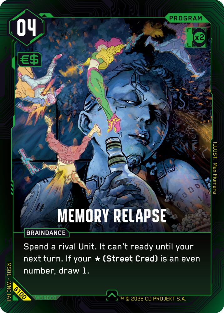 Memory Relapse B100 Uncommon