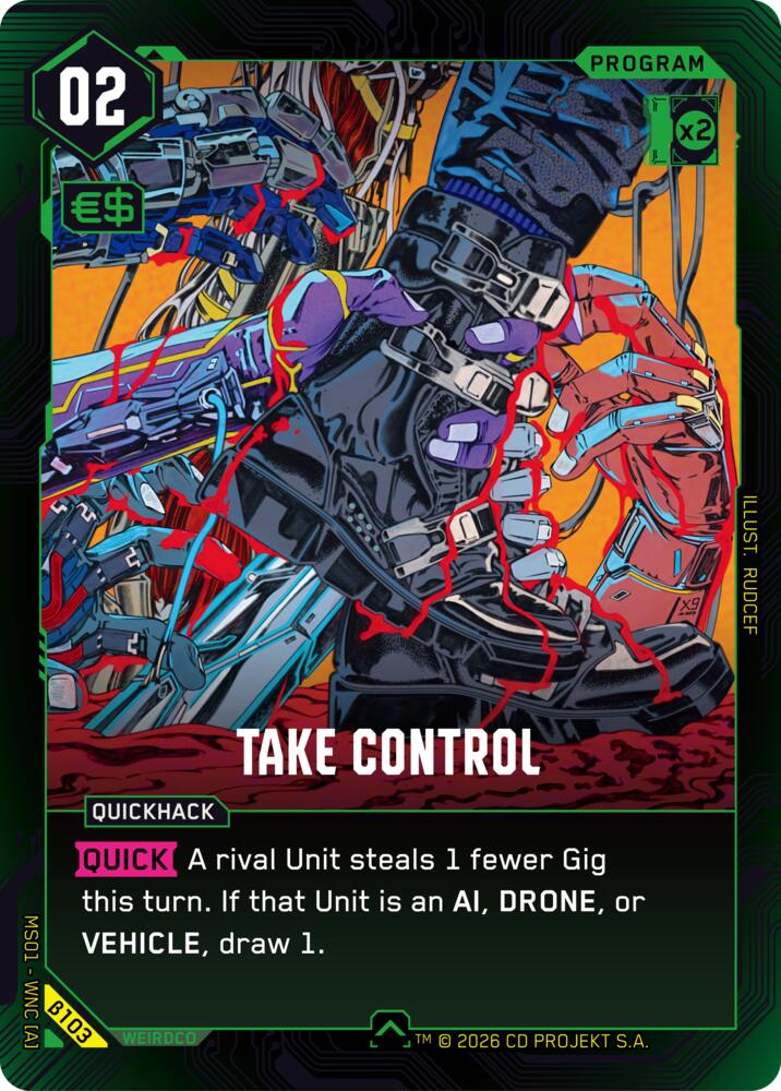 Take Control B103 Uncommon