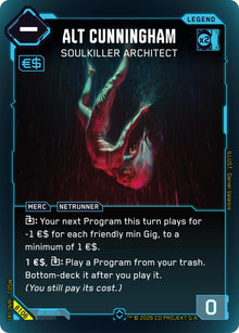 Alt Cunningham - Soulkiller Architect (MS01) B106 Rare