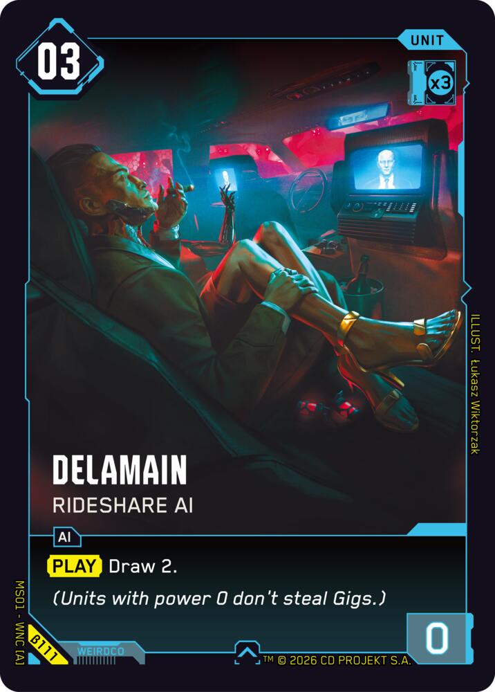 Delamain - Rideshare AI B111 Uncommon
