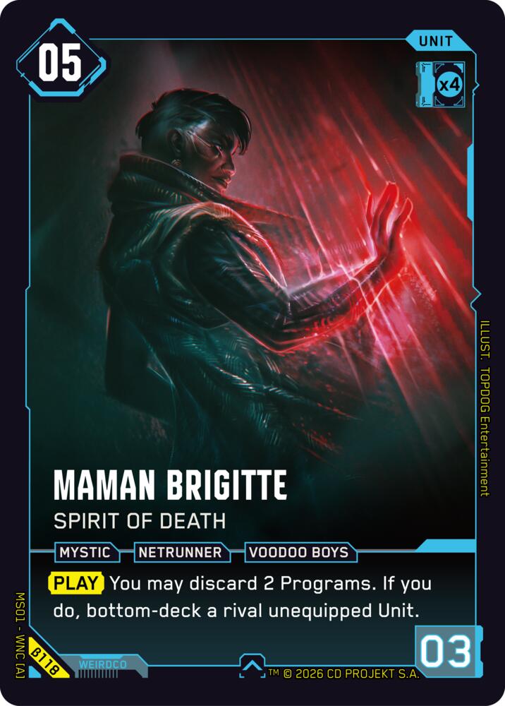 Maman Brigitte - Spirit of Death B118 Uncommon