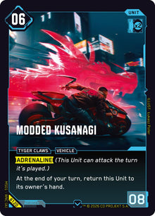 Modded Kusanagi (MS01) B120 Common