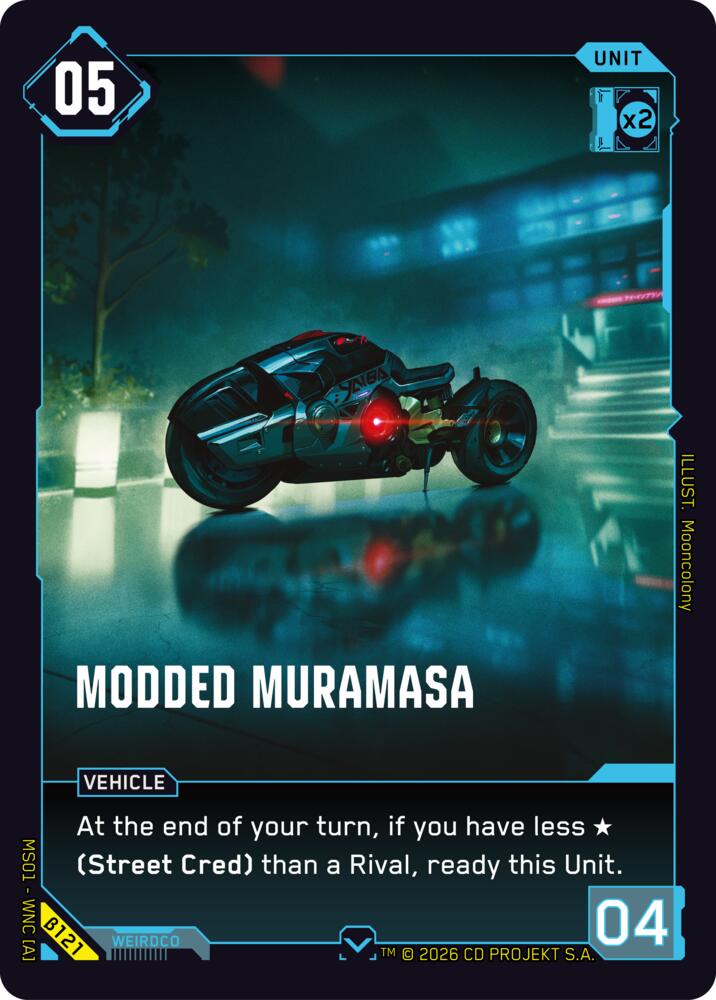 Modded Muramasa B121 Common